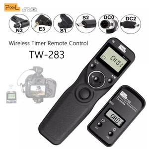 Pixel TW-283 TW283 Wireless Timer Remote Control Shutter Release DC0 DC2 N3 E3 - Picture 1 of 12