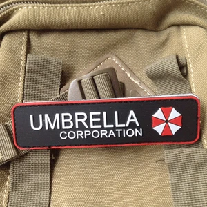 INSIGNIA PARCHE DE GANCHO MILITAR RESIDENT EVIL PARAMBRELLA CORPORATION 3D PVC - Imagen 1 de 7