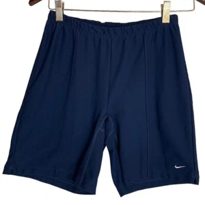 Nike Blue Athletic Shorts Size Medium (8-10) Casual Modest Comfort Active Sporty - Picture 1 of 9