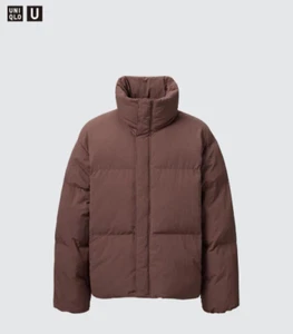 Uniqlo U Padded Volume Jacket Men Brown XS S M L XL XXL limited to Japan 462851 - Picture 1 of 11