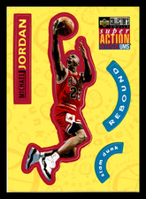 1996 Collector's Choice Super Action Stick-Ums Michael Jordan HOF #S30 Mint