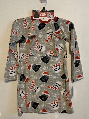 Jammies For Your Families Star Wars Niñas Camisón Con Vestido Muñeca Talla 8 Nuevo Foto 1 de 4