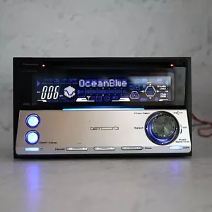 PIONEER Carrozzeria FH-P077MD 2Din Car Audio CD MD Player Working confirmed - Picture 1 of 23