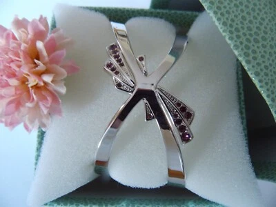 Pierre Lang schöner offener Armreif-Innenmaß 5,8 cm gut erhalten silberfarben - Bild 1 von 3