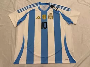 Maglia calcio uomo Adidas Argentina Lionel Messi squadra nazionale home 24 3XL XXXL - Foto 1 di 13
