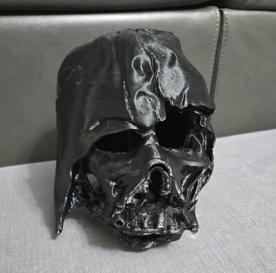 Star Wars Darth Vader Melted Helmet ( Force Awakens) 3D Printed Replica & stand - Image 1 of 4