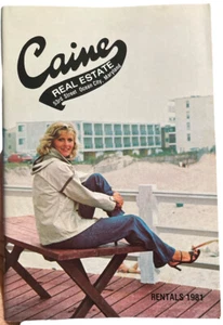 Ocean City Md CAINE REAL ESTATE Rental Brochure 1981 - Picture 1 of 5