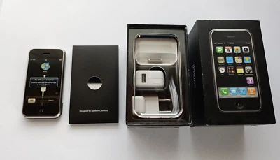 Apple iPhone 1. Generation 8GB 2G - 1st Gen. A1203 mit OVP sehr gut. - Bild 1 von 4