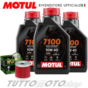 Tagliando SUZUKI LT-Z 400 Quadsport 2002-2012 - Motul 7100 10W40 + Filtro - Foto 1 di 5