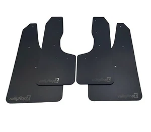 rallyflapZ Mudflaps FIT: VW CRAFTER 17+ MAN Black 4mm PVC *G RF-AN *NO WIDE ARCH - Picture 1 of 11