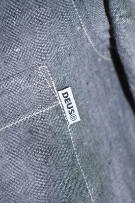 Camisa de algodón manga larga DEUS para hombre talla S Foto 1 de 4