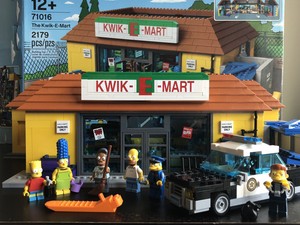lego simpsons kwik e mart ebay