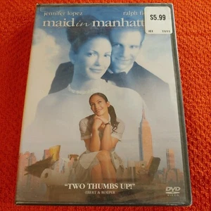 maid in manhattan ~ Jennifer Lopez and Ralph Fiennes New DVD Romantic Comedy - Picture 1 of 2
