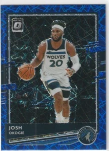 2020-21 Donruss Optic Blue Velocity #110 Josh Okogie Minnesota Timberwolves Suns - Picture 1 of 2