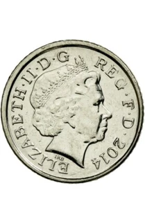 United Kingdom 5 Pence - Elizabeth II | Royal Shield| Coin KM1109d 2011 - 2015 - Picture 1 of 2