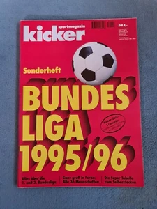 Kicker Sonderheft Bundesliga 95/96, TOP Zustand! - Bild 1 von 2
