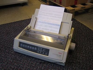 Oki Microline 3320 Dot-Matrix Matricielle Imprimante - Afbeelding 1 van 1