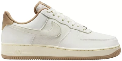 Nike Air Force 1 '07 LV8 Zapatos Summit Blanco Caqui FZ5225-100 Para hombres Talla 8 NUEVO Foto 1 de 4