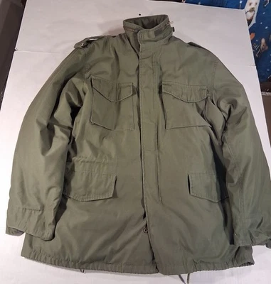 Rothco Ultra Force U.S. Army Men's Field Jacket Olive Green Men's L Coat + Liner - Image 1 of 4