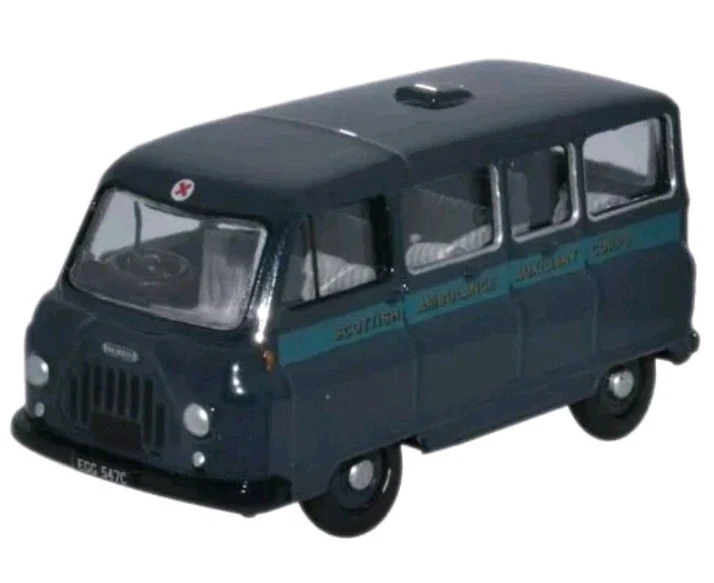 Oxford Diecast 76JM023 OO Gauge Morris J2 Ambulance Scottish Ambulance Auxiliary - Image 1 of 1
