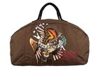 Vintage Ed Hardy "Born Free" Eagle Duffle Bag