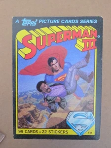 1983 TOPPS Superman 3 III Complete Base Set 99 Trading Cards (no Stickers) - Picture 1 of 4