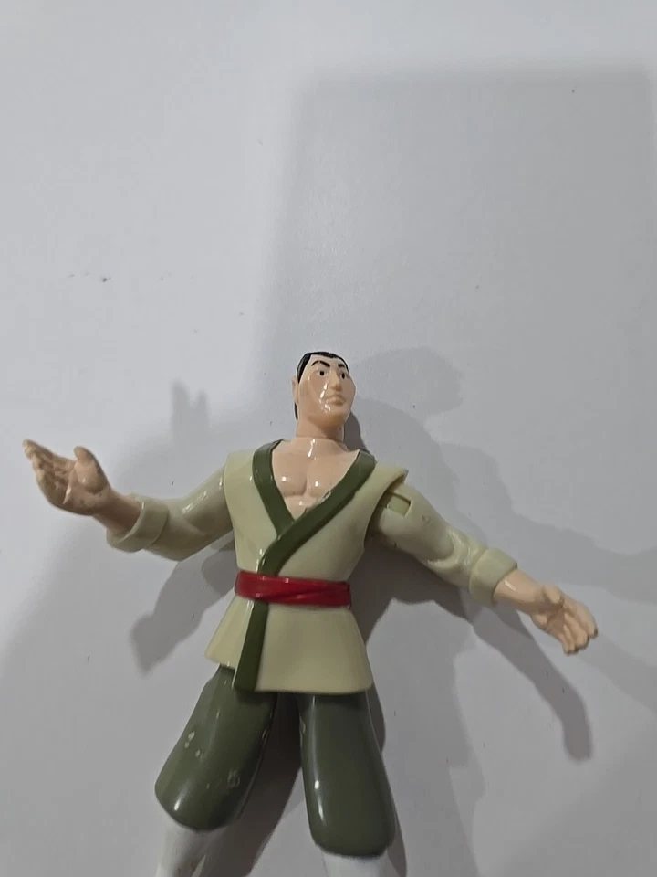 Muñeca Disney Príncipe Li Shang Figura Pastel Toppers McDonald's Happy Meal Juguete Foto 1 de 4