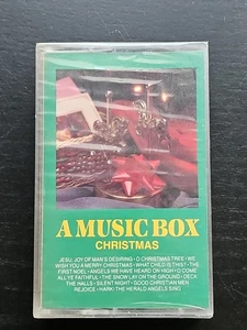 New A Music Box Christmas Cassette Tape EDI 1989 Winter Sounds Holiday - Picture 1 of 3