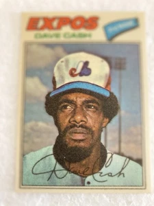 1977 Topps Cloth Sticker Dave Cash FREE SHIPPING - Picture 1 of 2