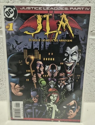 JLA Justice League of Arkham #1 Batman Joker Catwoman Poison Ivy 2001 Party IV - Image 1 of 2