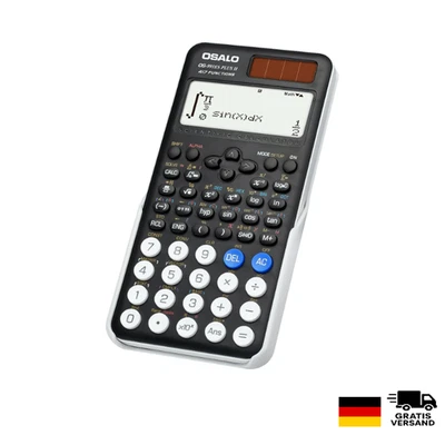 Solar-Batterie Taschenrechner | 417 Funktionen | Schriftliche Anzeige - Bild 1 von 4