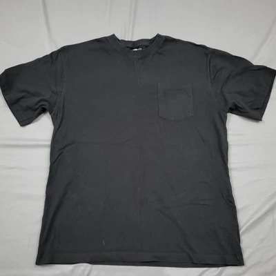 Camisa Dickies Para Hombres XL Manga Corta Bolsillo Ligera Tejido Pullover Negra Foto 1 de 4
