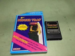 Mouse Trap Intellivision Cartridge and Case - Picture 1 of 4