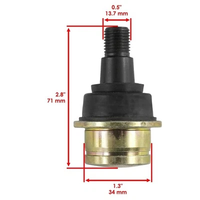 for John Deere M Gator A3-T M-Gator A3 Front Knuckle Upper Lower Ball Joint x2 - Image 1 of 4