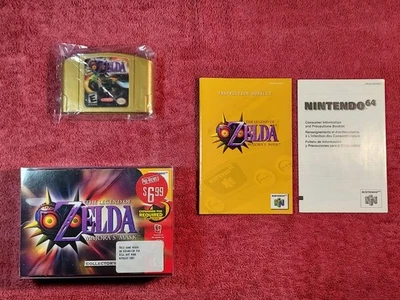 Zelda: Majora's Mask "coleccionistas" (Nintendo 64 2000) CIB Completo - Auténtico Foto 1 de 4