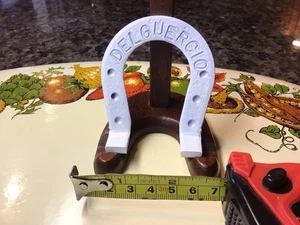 DE COLECCIÓN DELGUERCIO MINI Zapato de Caballo Herradura Primitivo Granja Hierro Metal Buena Suerte - Imagen 1 de 9