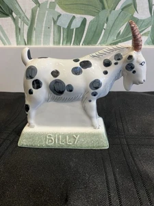 Quality Rye Pottery Ornamental Billy Goat Circa 2003 - Signed - Picture 1 of 5