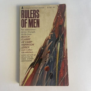 Rulers of Men 1965 RARE Science fiction paperback book Fritz Lieber Robert Bloch - Foto 1 di 10