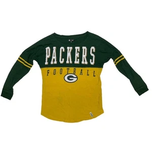 NFL Green Bay Packers Logo Long Sleeve Shirt Top Medium - Picture 1 of 5