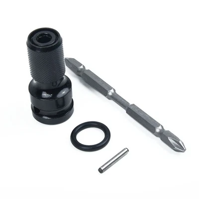 1/2 to 1/4  Hex Schnellverschluss Magnetische Schraubendreher Verlängerung Bit - Bild 1 von 4