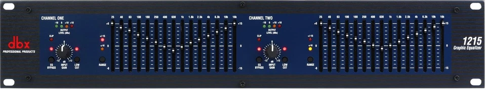 dbx 1215 Dual 15-band Graphic Equalizer - Image 1 of 4