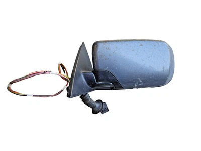 1999-2003 BMW 525i 528i 530i 540i E39 Blue Door Mirror Left Driver OEM No Glass - Image 1 of 4