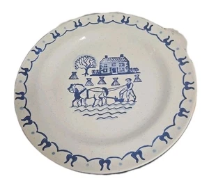 Piatto da taglio vintage Metlox POPPYTRAIL HOMESTEAD Cottagecore 12" ottime condizioni - Foto 1 di 3