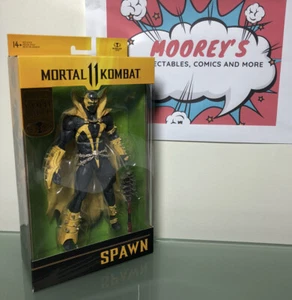 Mortal Kombat Spawn Curse of Apocalypse Gold Label 7" Figure - McFarlane Toys - Picture 1 of 7