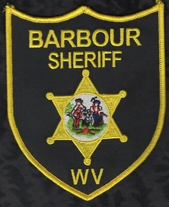 Barbour West Virginia Sheriff Shoulder Patch - Picture 1 of 2