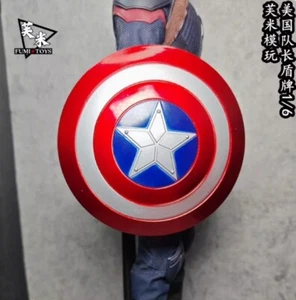 Handheld Shield Alloy Model for 1/6Scale Captain America Action Figure Toys 12" - Picture 1 of 12