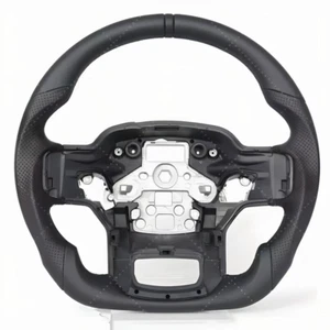 Full Leather Perforated Steering Wheel For Ford F-150 Raptor 2021-2024 - Picture 1 of 6