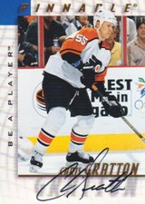 1997-98 Pinnacle Be A Player Autograph #137 Chris Gratton AUTO Flyers