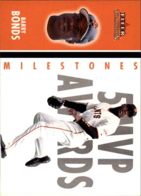 2003 Fleer Tradition Milestones #25 Barry Bonds - NM-MT - Image 1 of 2