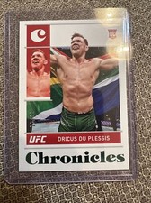 2022 Panini Chronicles UFC #79 - Dricus du Plessis - Green Parallel RC 12/99